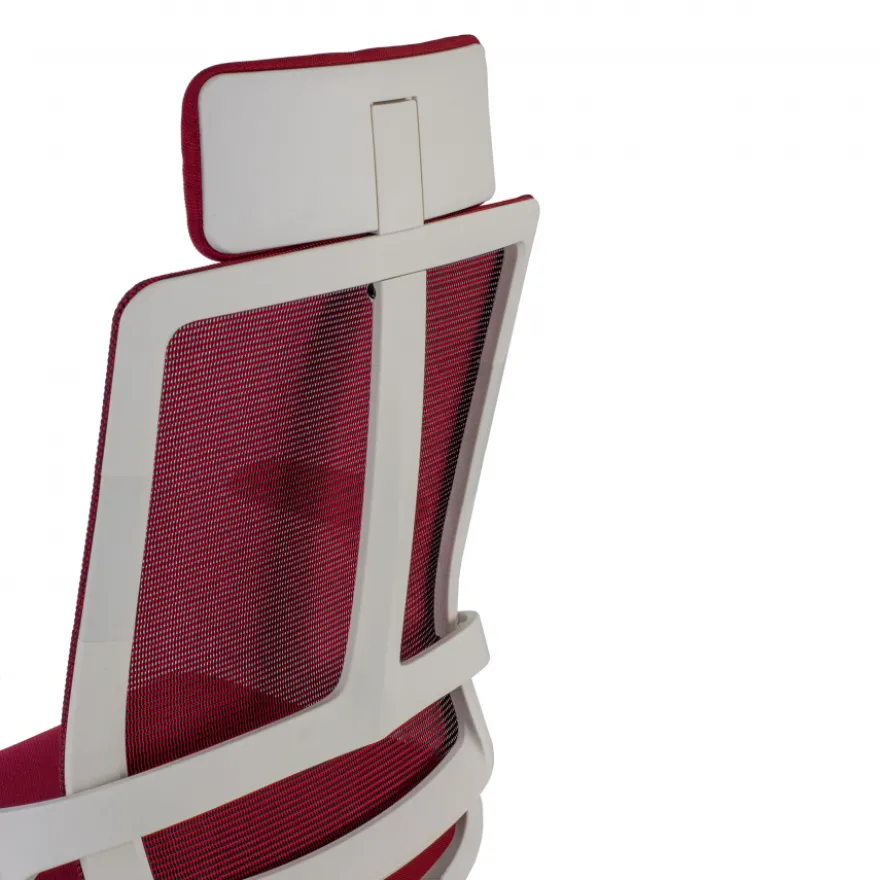 Sedia da Ufficio Ergonomica Team white, Tecnologia e Design