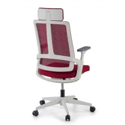 Sedia da Ufficio Ergonomica Team white, Tecnologia e Design