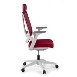 Sedia da Ufficio Ergonomica Team white, Tecnologia e Design