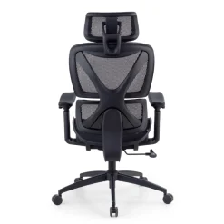 Sedia da ufficio ergonomica Velstrom con supporto lombare e braccioli 3D