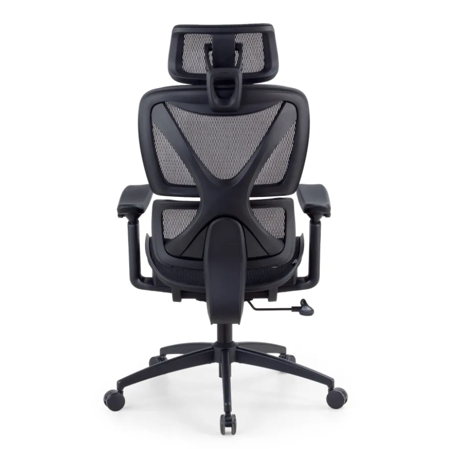 Sedia da ufficio ergonomica Velstrom con supporto lombare e braccioli 3D