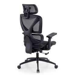 Sedia da ufficio ergonomica Velstrom con supporto lombare e braccioli 3D