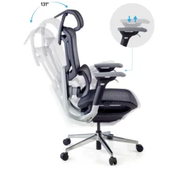 Sedia da Ufficio Ergonomica Valkyr, schienale auto-adattabile