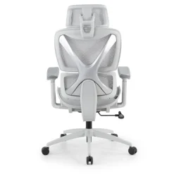 Sedia da ufficio ergonomica Velstrom con supporto lombare e braccioli 3D