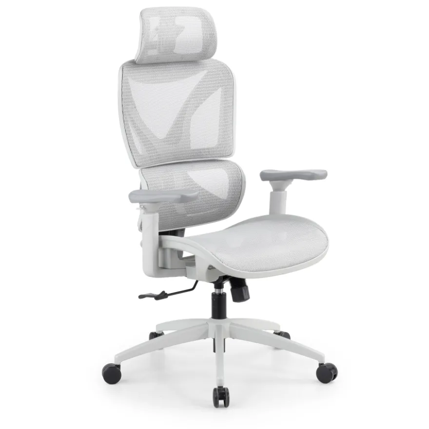 Sedia da ufficio ergonomica Velstrom con supporto lombare e braccioli 3D