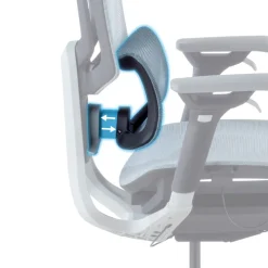 Sedia da Ufficio Ergonomica Valkyr, schienale auto-adattabile