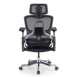 Sedia da ufficio ergonomica ZenMax con poggiapiedi, massime prestazioni