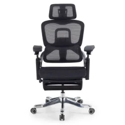 Sedia da ufficio ergonomica ZenMax con poggiapiedi, massime prestazioni