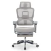 Sedia da ufficio ergonomica ZenMax con poggiapiedi, massime prestazioni