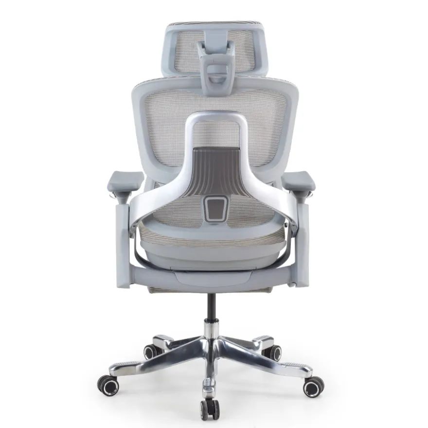 Sedia da ufficio ergonomica ZenMax con poggiapiedi, massime prestazioni