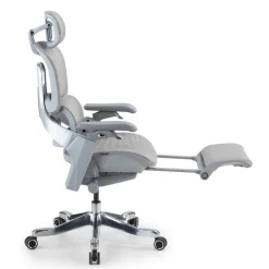 Sedia da ufficio ergonomica ZenMax con poggiapiedi, massime prestazioni