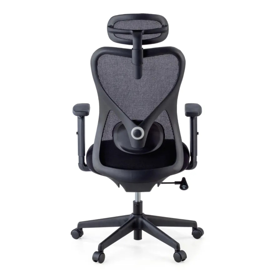 Sedia da Ufficio Fusion black, supporto lombare