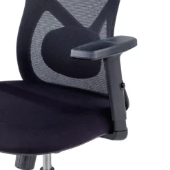 Sedia da Ufficio Fusion black, supporto lombare