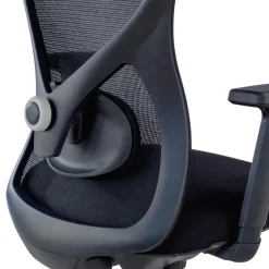 Sedia da Ufficio Fusion black, supporto lombare