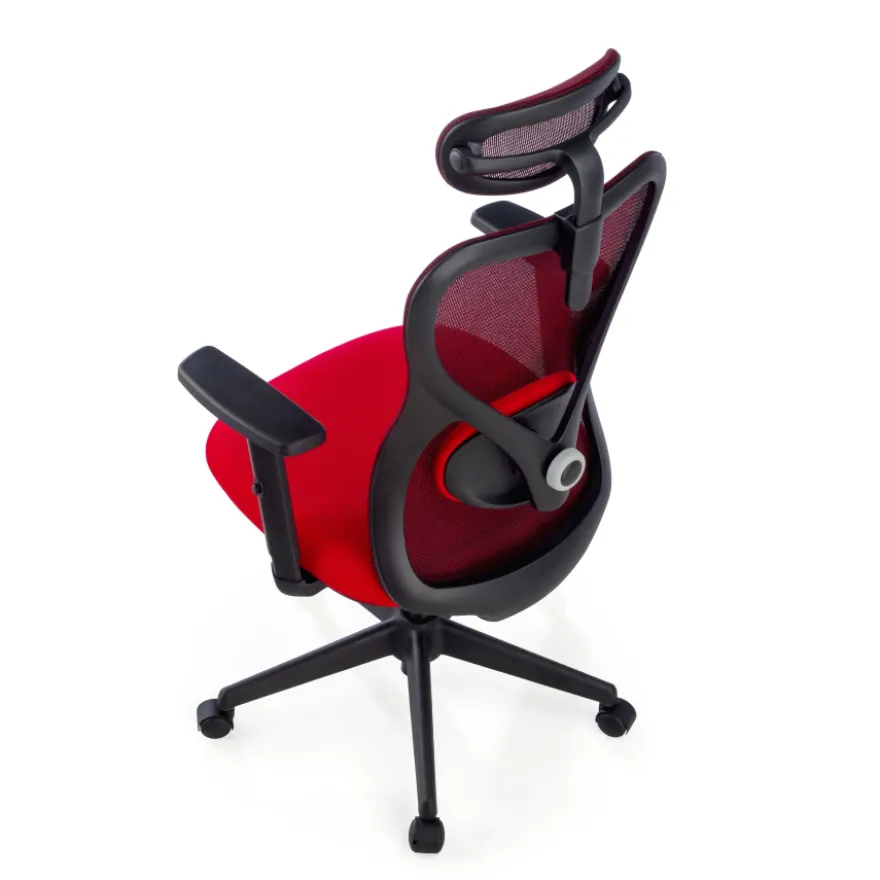 Sedia da Ufficio Fusion black, supporto lombare