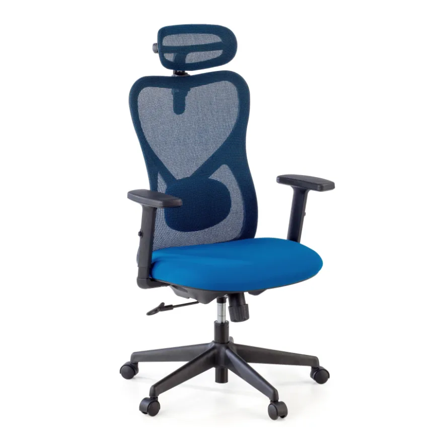Sedia da Ufficio Fusion black, supporto lombare