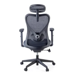 Sedia da Ufficio Fusion black, supporto lombare