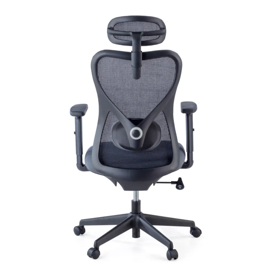 Sedia da Ufficio Fusion black, supporto lombare