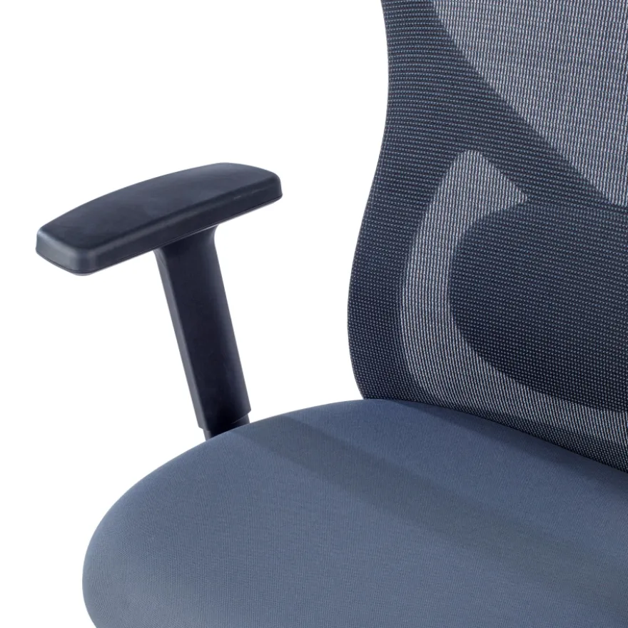 Sedia da Ufficio Fusion black, supporto lombare