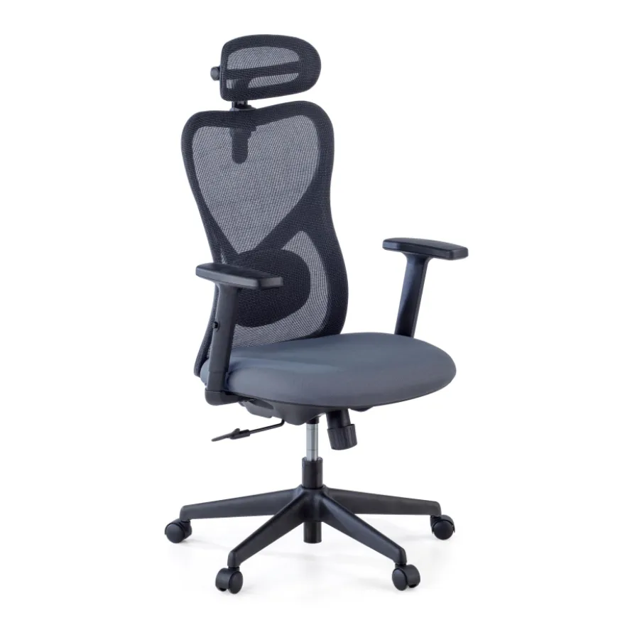 Sedia da Ufficio Fusion black, supporto lombare