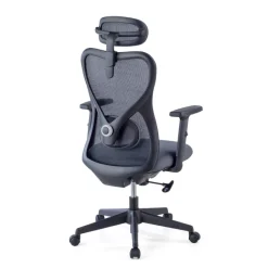 Sedia da Ufficio Fusion black, supporto lombare