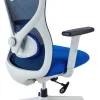 Sedia da Ufficio Fusion White, supporto lombare