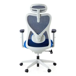 Sedia da Ufficio Fusion White, supporto lombare