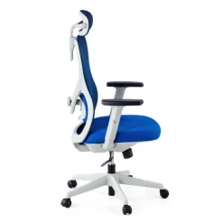 Sedia da Ufficio Fusion White, supporto lombare