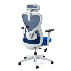 Sedia da Ufficio Fusion White, supporto lombare