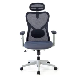 Sedia da Ufficio Fusion White, supporto lombare