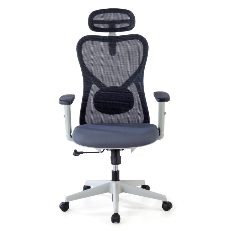 Sedia da Ufficio Fusion White, supporto lombare