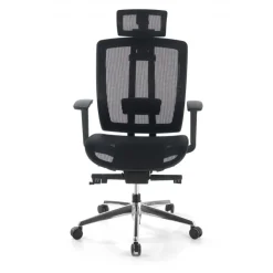 Sedia da ufficio giapponese Hiro, syncro, braccioli 4D, con poggiatesta