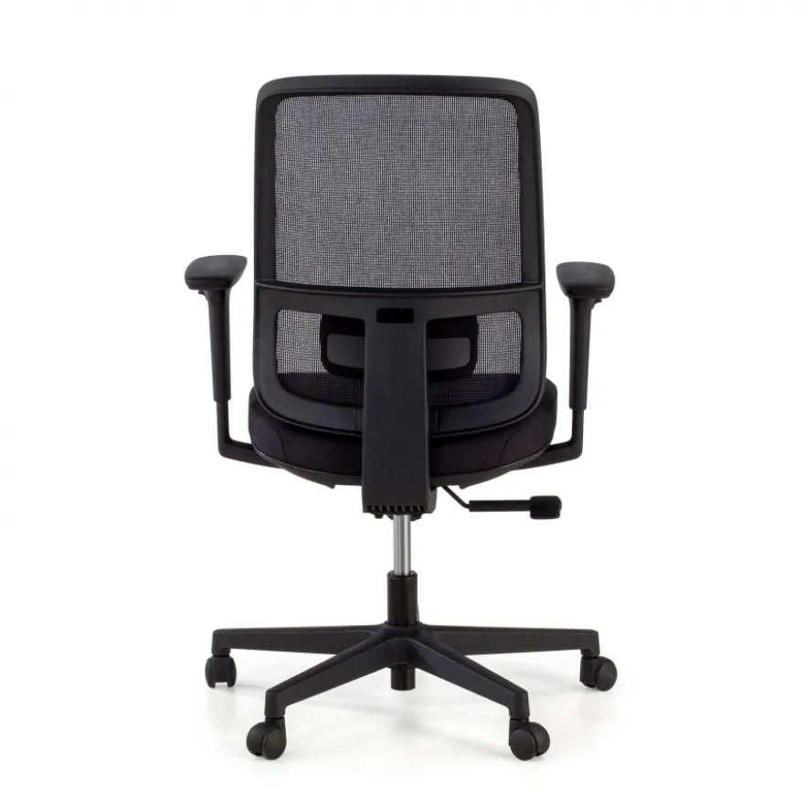Sedia da ufficio professionale Kaito black, utilizzo di 8 ore