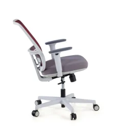 Sedia da ufficio professionale Kaito white, omologata