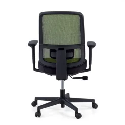 Sedia da ufficio professionale Kaito black, utilizzo di 8 ore
