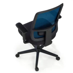 Sedia da ufficio professionale Kaito black, utilizzo di 8 ore