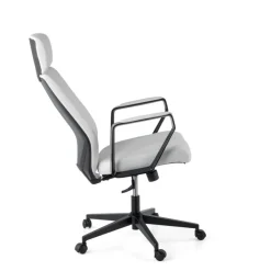 Sedia da ufficio Saranto, schienale alto, rivestimento similpelle