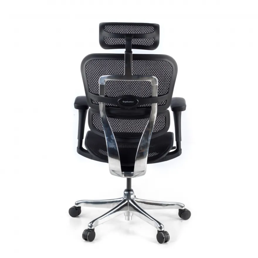 Sedia direzionale ergonomica Ergohuman Edition I, Struttura nera