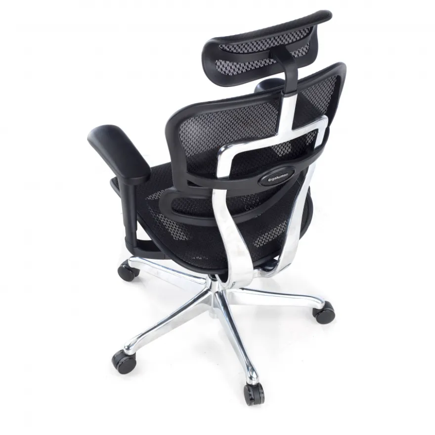 Sedia direzionale ergonomica Ergohuman Edition I, Struttura nera