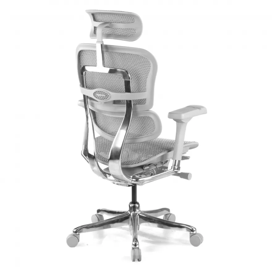 Sedia direzionale ergonomica Ergohuman Elite, Struttura bianca