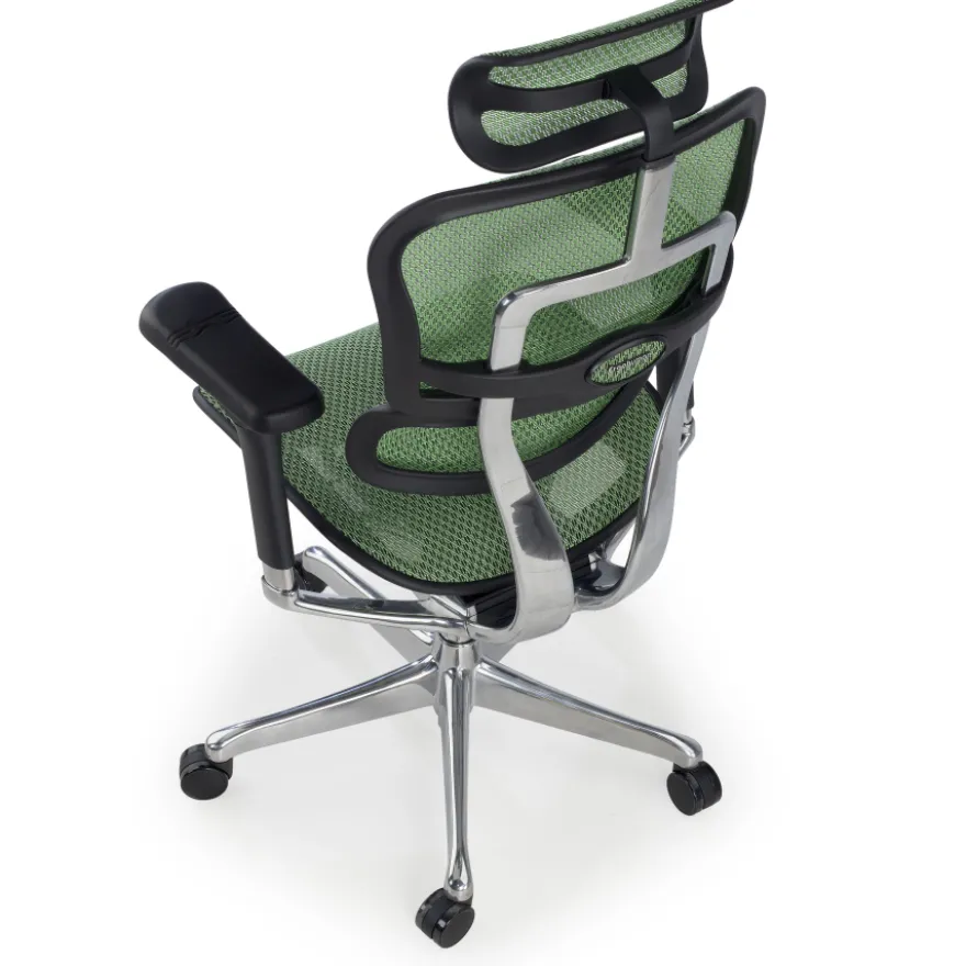 Sedia direzionale ergonomica Ergohuman Elite, Struttura nera