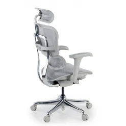 Sedia direzionale ergonomica Ergohuman Edition I, Struttura bianca