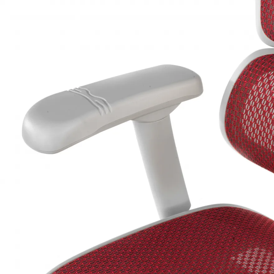 Sedia direzionale ergonomica Ergohuman Elite, Struttura bianca