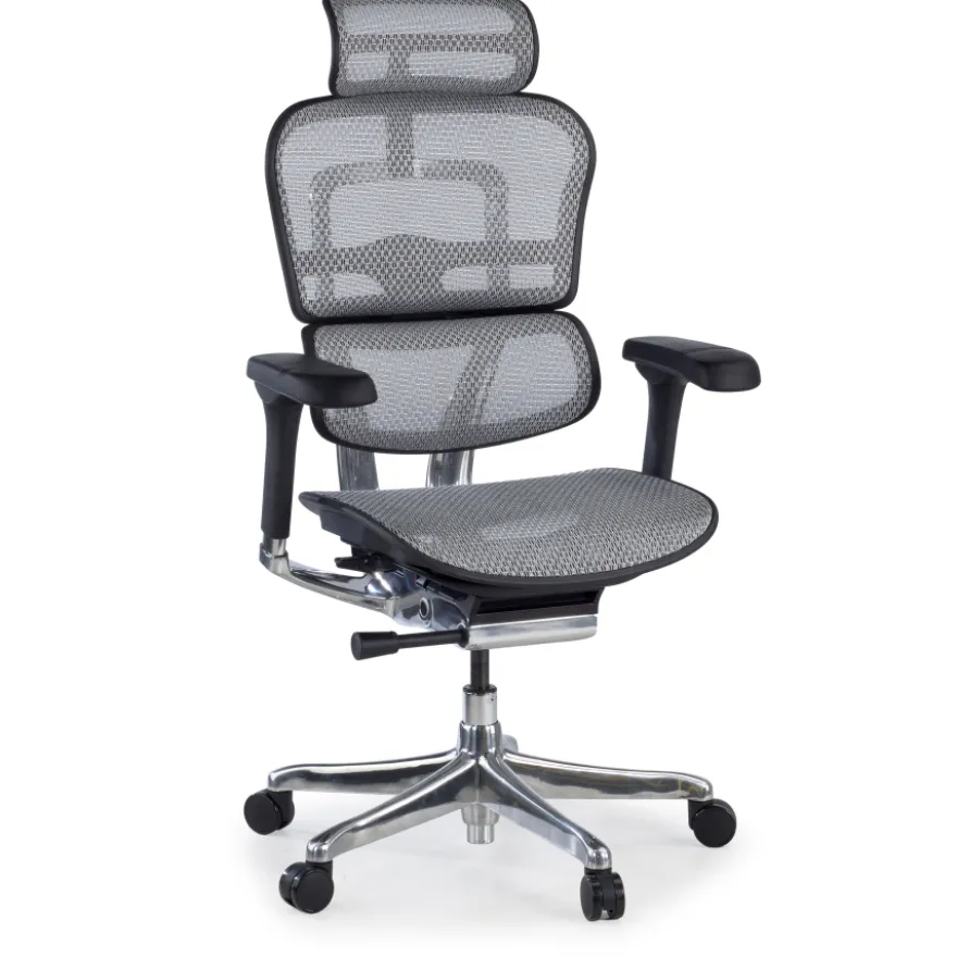 Sedia direzionale ergonomica Ergohuman Elite, Struttura nera