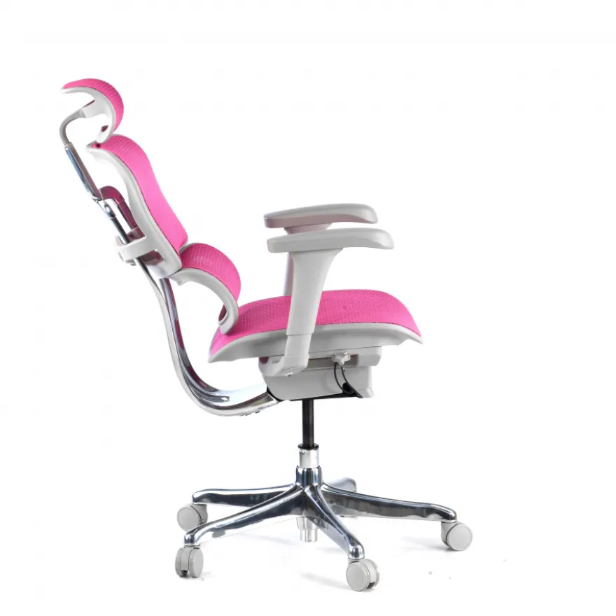 Sedia direzionale ergonomica Ergohuman Edition I, Struttura bianca
