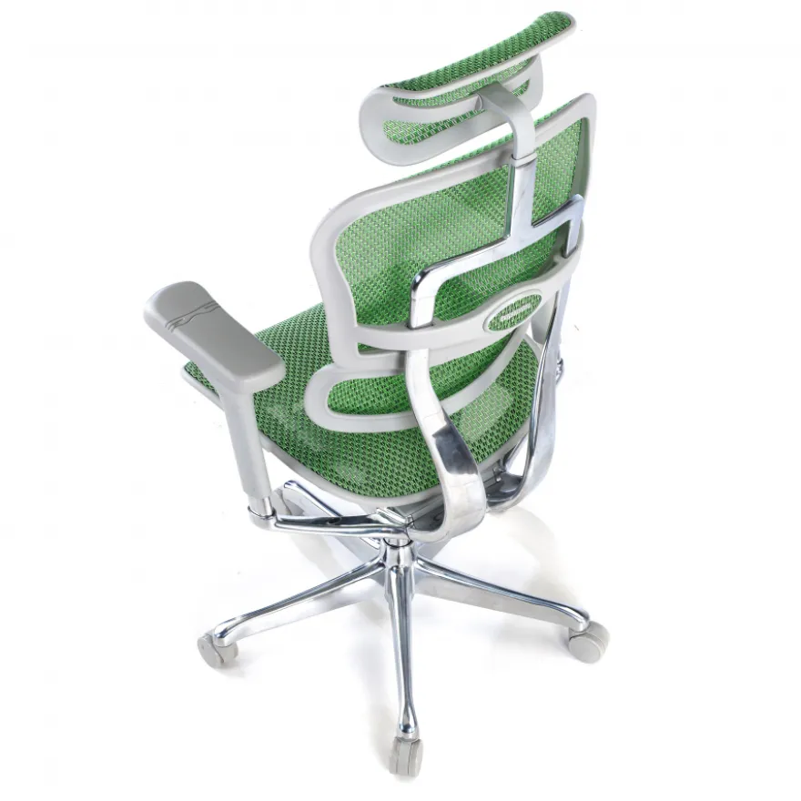 Sedia direzionale ergonomica Ergohuman Elite, Struttura bianca