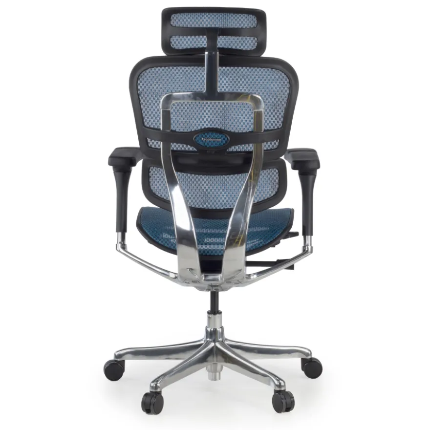 Sedia direzionale ergonomica Ergohuman Elite, Struttura nera