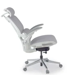 Sedia ergonomica con poggiatesta Erghos One, ortopedica, doppio supporto lombare