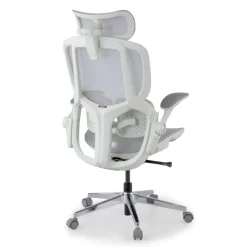 Sedia ergonomica con poggiatesta Erghos One, ortopedica, doppio supporto lombare