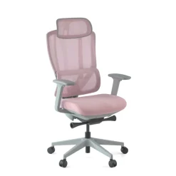Sedia Ergonomica con poggiatesta AeroFlow white, certificata